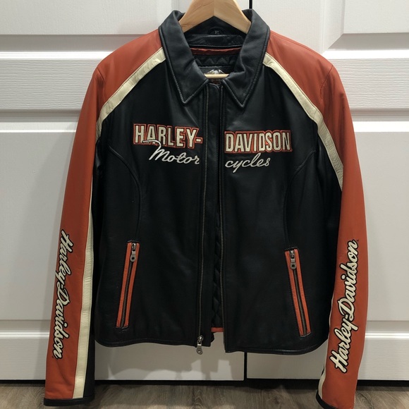 harley davidson leather jacket - Picture 1 of 6
